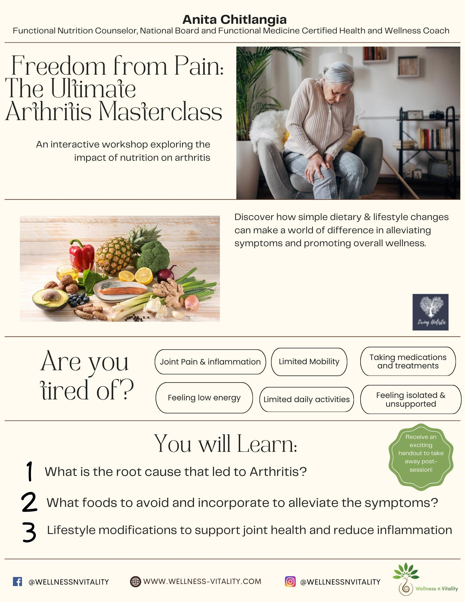 Conquer Arthritis Pain